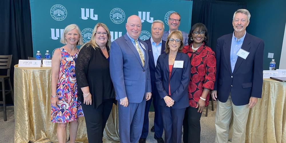 Scenic Jax panelists pose for photo